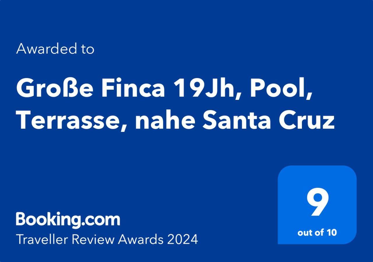 Grosse Finca 19Jh, Pool, Terrasse, Nahe Santa Cruz Санта Круз де Ла Палма Екстериор снимка